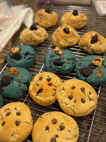 Cookies N Cream and Cookie Monster Cookie Box